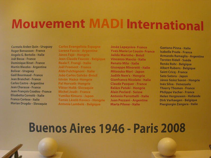 The Madí Group International — 2008 · Maison de l’Amérique Latine, Paris