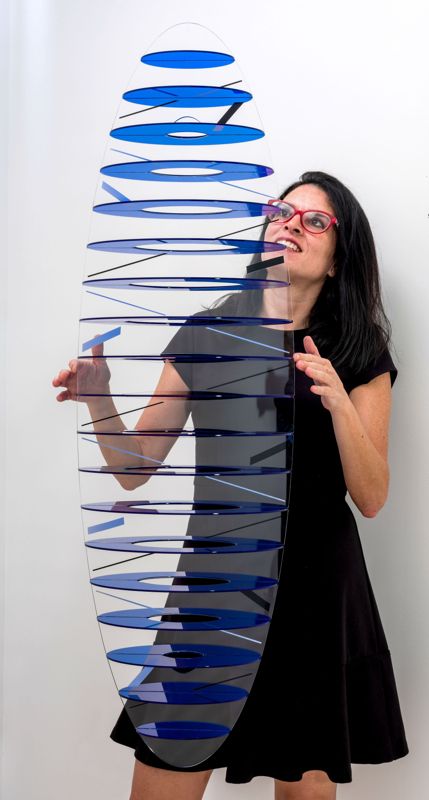 Inés Silva avec Jardín Colgante A, 2019